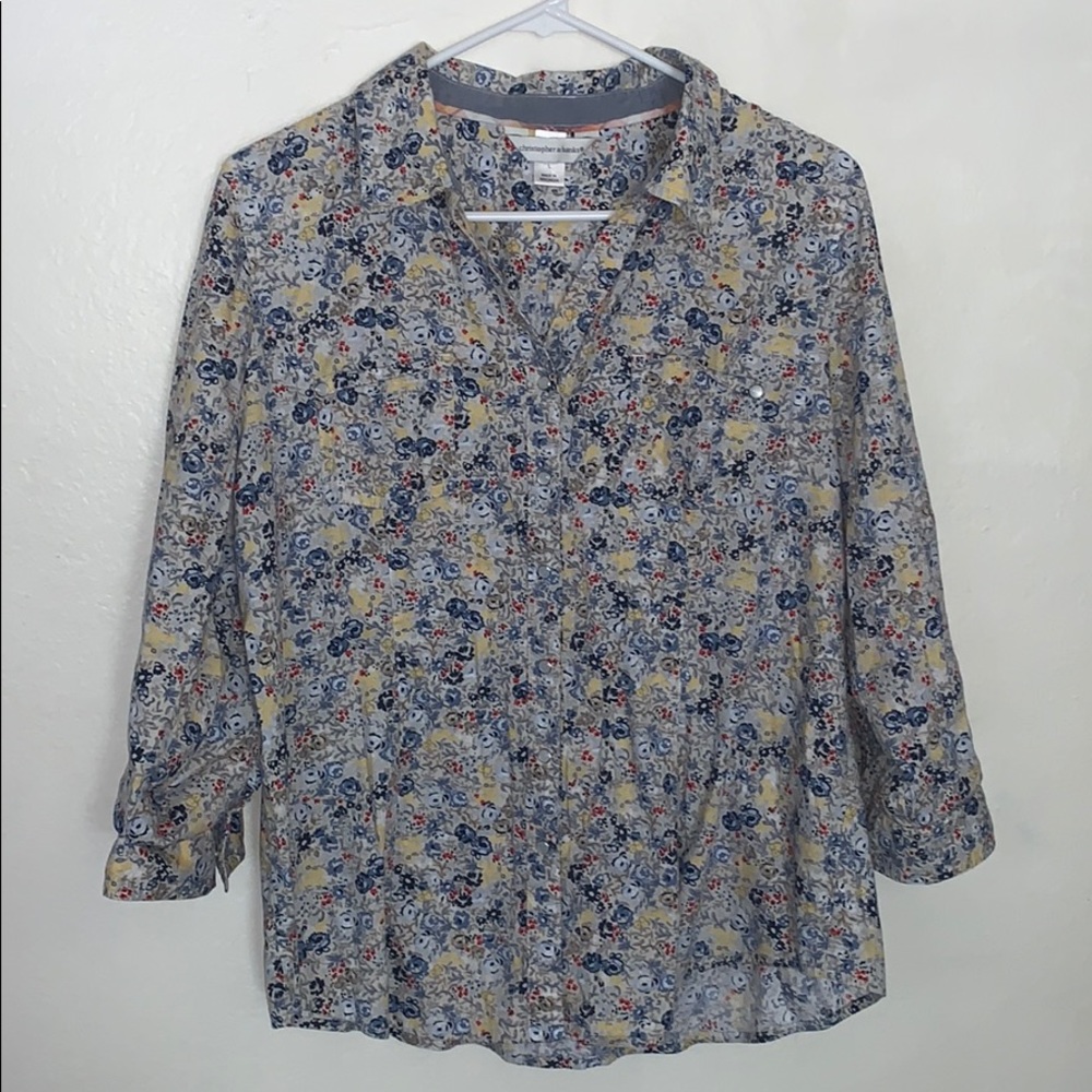 Floral Button Down (Large)